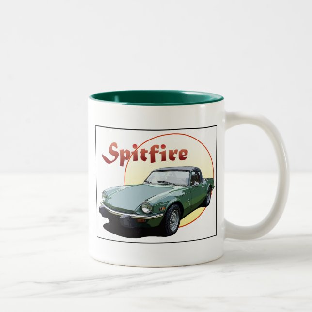 Tasse 2 Couleurs Triumph Spitfire (Droit)