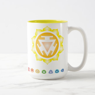 Tasse 2 Couleurs Troisième Chakra : revendication de votre