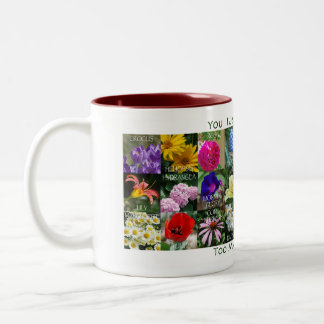 Tasse 2 Couleurs Trop de fleurs