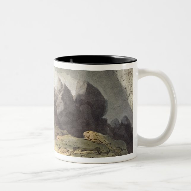 Tasse 2 Couleurs Trou de crêtes de Joseph Mallord William Turner |, (Droit)