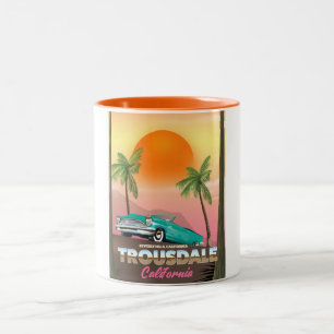 Tasse 2 Couleurs Trousdale Beverly Hills Californie