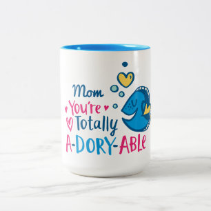 Tasse 2 Couleurs Trouver Dory   Valentin entièrement A-Dory-Able