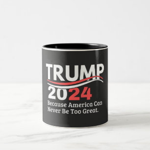 Tasse 2 Couleurs trump 2024