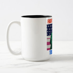 TASSE 2 COULEURS TRUMP 2024 COMBAT