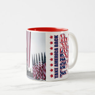 Tasse 2 Couleurs Trump 2024 : Reprendre l'Amérique
