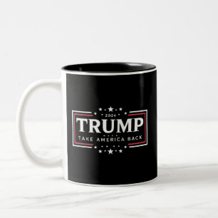 Tasse 2 Couleurs Trump 2024 : Reprendre l'Amérique