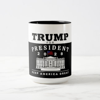 TASSE 2 COULEURS TRUMP 2028