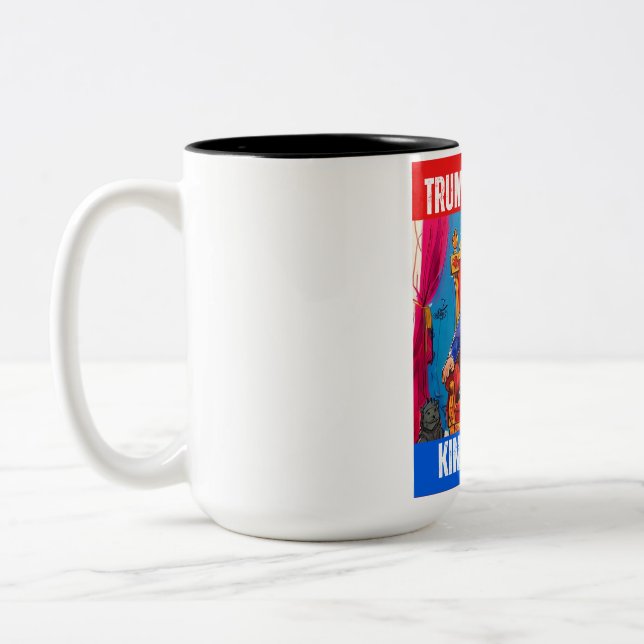 TASSE 2 COULEURS TRUMP 45 & 47 - KING DONALD (Gauche)