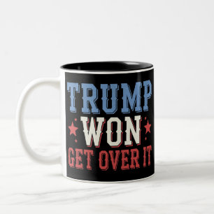 Tasse 2 Couleurs Trump a Gagné Faites Avec 2024