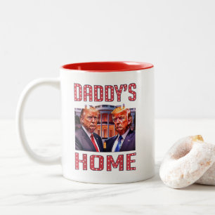 Tasse 2 Couleurs Trump Daddys Maison Blanche 2024
