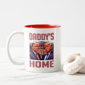 Tasse 2 Couleurs Trump Daddys Maison Blanche 2024