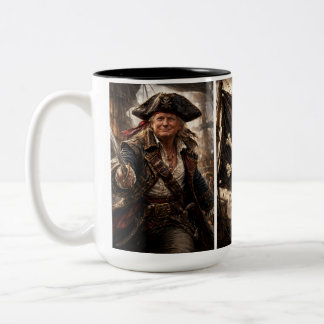 Tasse 2 Couleurs Trump le Pirate