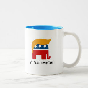 Tasse 2 Couleurs Trumplican - nous Overcomb