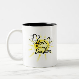 Tasse 2 Couleurs Tu Es Mon Coeur Soleil