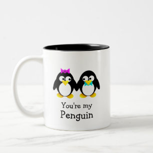 Tasse 2 Couleurs Tu es mon pingouin