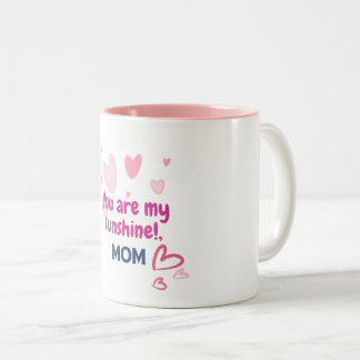 Tasse 2 Couleurs Tu Es Mon Soleil, Maman