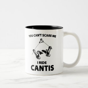 Tasse 2 Couleurs Tu ne peux pas me faire peur... Je fais du cantis