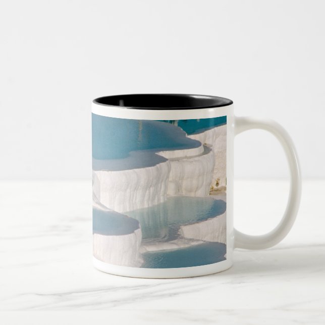 Tasse 2 Couleurs Turquie, Pamukkale Cotton Castle). (Droit)