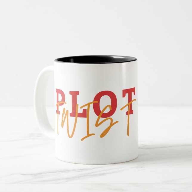 TASSE 2 COULEURS TWIST DE LOT (Devant gauche)