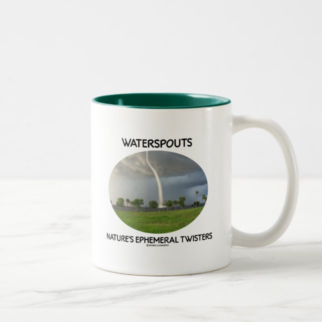 Tasse 2 Couleurs Twisters de Waterspouts (Droit)