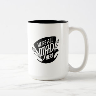 Tasse 2 Couleurs Typographie Nous sommes tous Mad