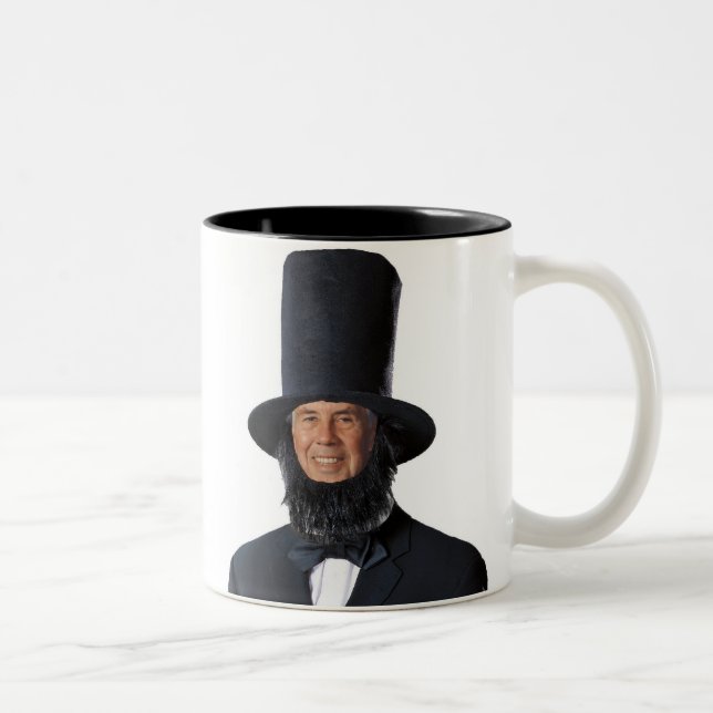 Tasse 2 Couleurs Tyrannis de semper de sic ! Presiden heureux… (Droit)