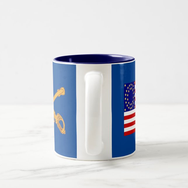 Tasse 2 Couleurs U.S. La cavalerie attaquent (Poignée)
