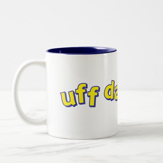 Tasse 2 Couleurs Uff DA attaquent (Gauche)