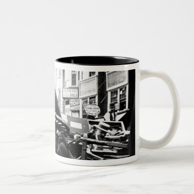 Tasse 2 Couleurs Un accident de la circulation (Droit)