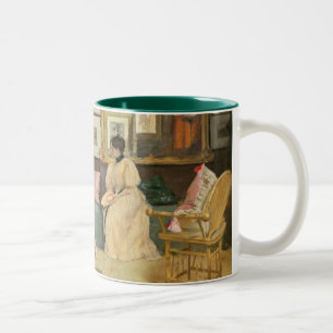 Tasse 2 Couleurs Un appel amical, 1895 (huile sur la toile)