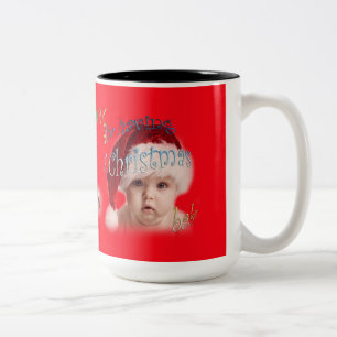Tasse 2 Couleurs Un bébé de Noël