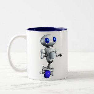 TASSE 2 COULEURS UN CAFÉ POTABLE PLUS ROND