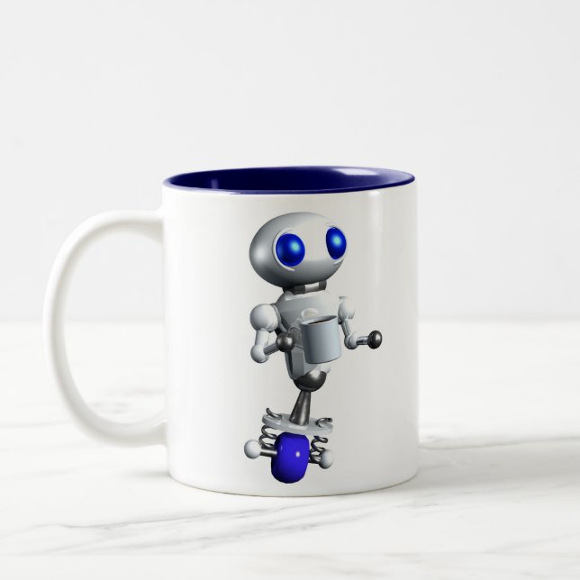 TASSE 2 COULEURS UN CAFÉ POTABLE PLUS ROND (Gauche)