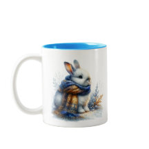 Un Hiver Cosy Souhaite À Un Lapin Spécial