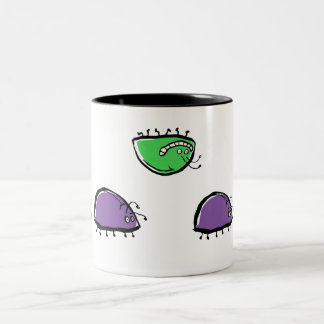 Tasse 2 Couleurs un insecte fol