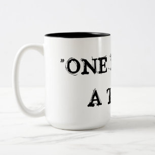 Tasse 2 Couleurs "un jour à la fois" 