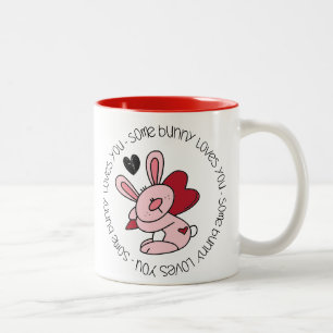 Tasse 2 Couleurs Un Lapin T'Aime