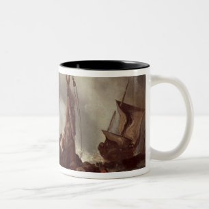Tasse 2 Couleurs Un pêcheur tirant dans un filet, 1868