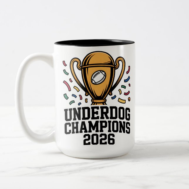 Tasse 2 Couleurs Underdog Champions 2026 (Gauche)