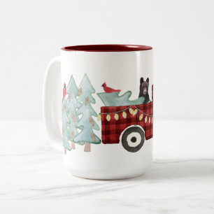 Tasse 2 Couleurs Une collection de Noël très bariolée