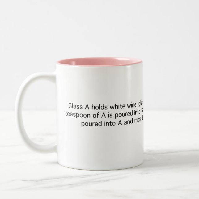 Tasse 2 Couleurs Une cuillère à café de vins (Gauche)