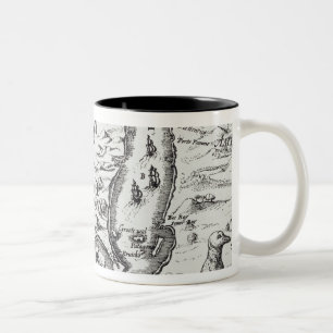 Tasse 2 Couleurs Une des cartes les plus tôt du Magellan