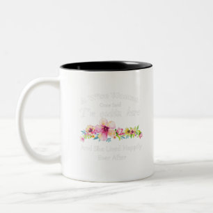 Tasse 2 Couleurs Une femme sage a dit un jour "Je suis dehors et ..