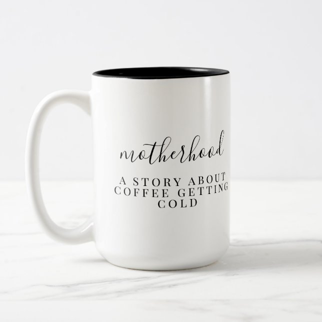 Tasse 2 Couleurs Une histoire sur la maternité (Gauche)