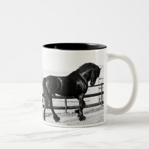 Tasse 2 Couleurs Une humilité de chevaux