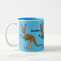 Une jolie illustration de kangourou australien