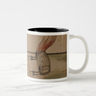 Tasse 2 Couleurs Une machine de guerre, illustration de 'De