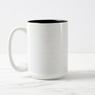 Tasse 2 Couleurs Une surface entièrement blanche et sans fonctionna