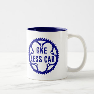Tasse 2 Couleurs Une voiture de moins