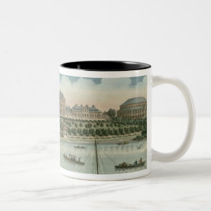 Tasse 2 Couleurs Une vue de l'hôpital royal à Chelsea et au RO